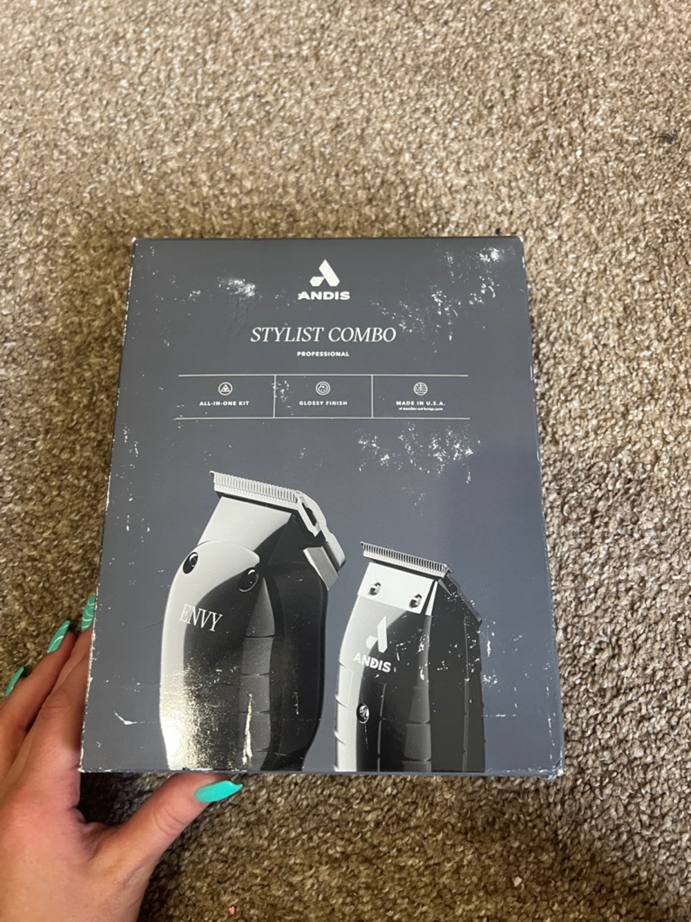Andis Stylist Combo Hair Clippers & Trimmer - Gray